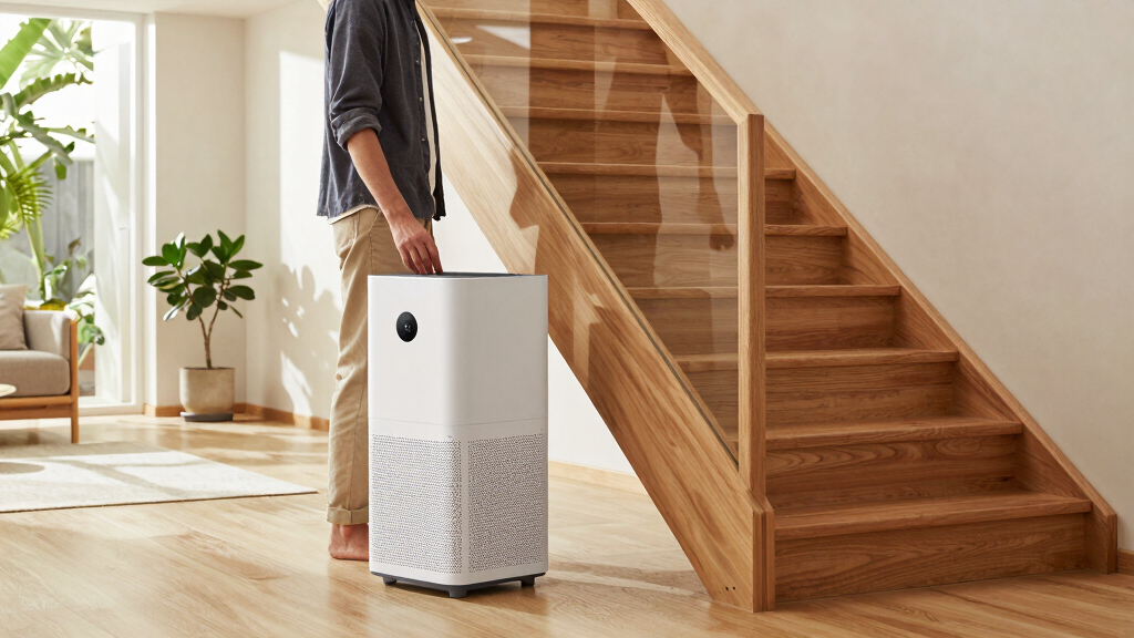 best air purifier for open staircase home