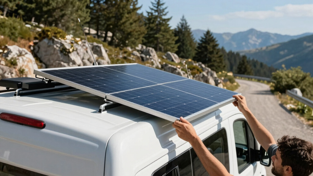 best flexible solar panels for van roof