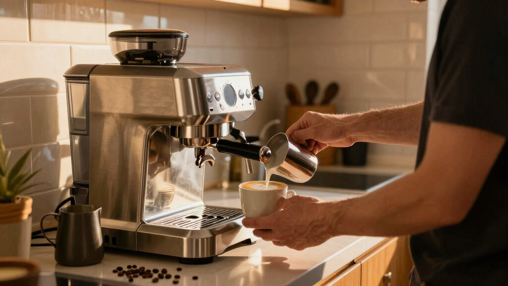 best espresso machine for latte art home barista