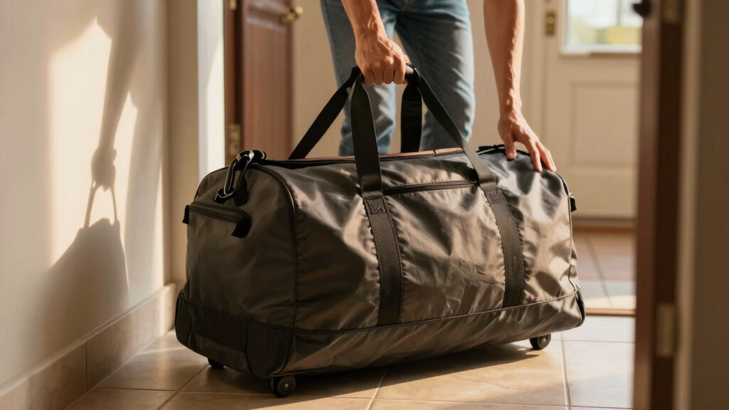 best rolling duffel bag heavy duty