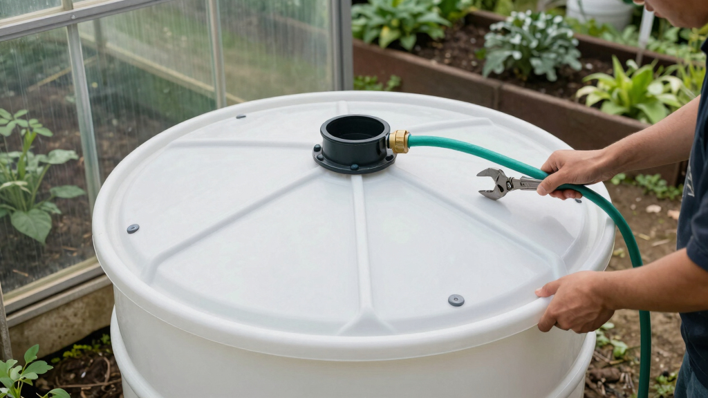 best water storage tank for greenhouse irrigation