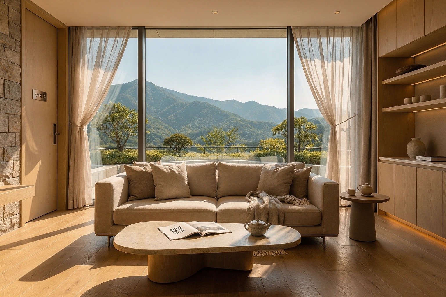 스카이 룸 욕실