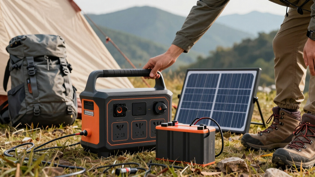 best expandable portable power station with extra battery