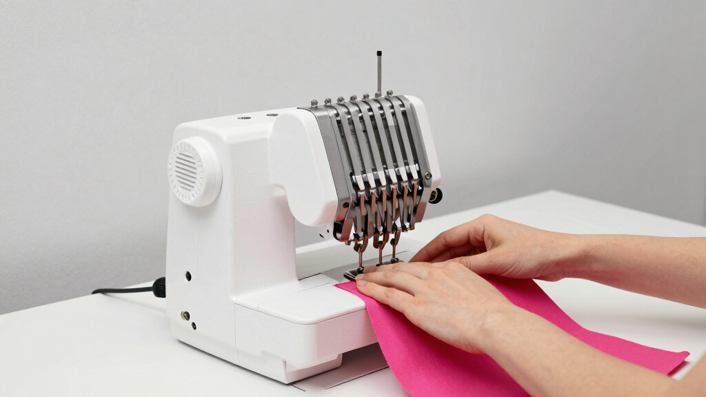 heavy duty serger machine