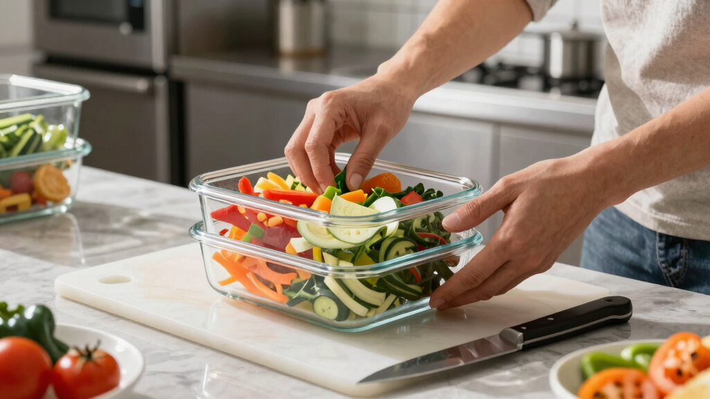 best glass storage containers for cut produce
