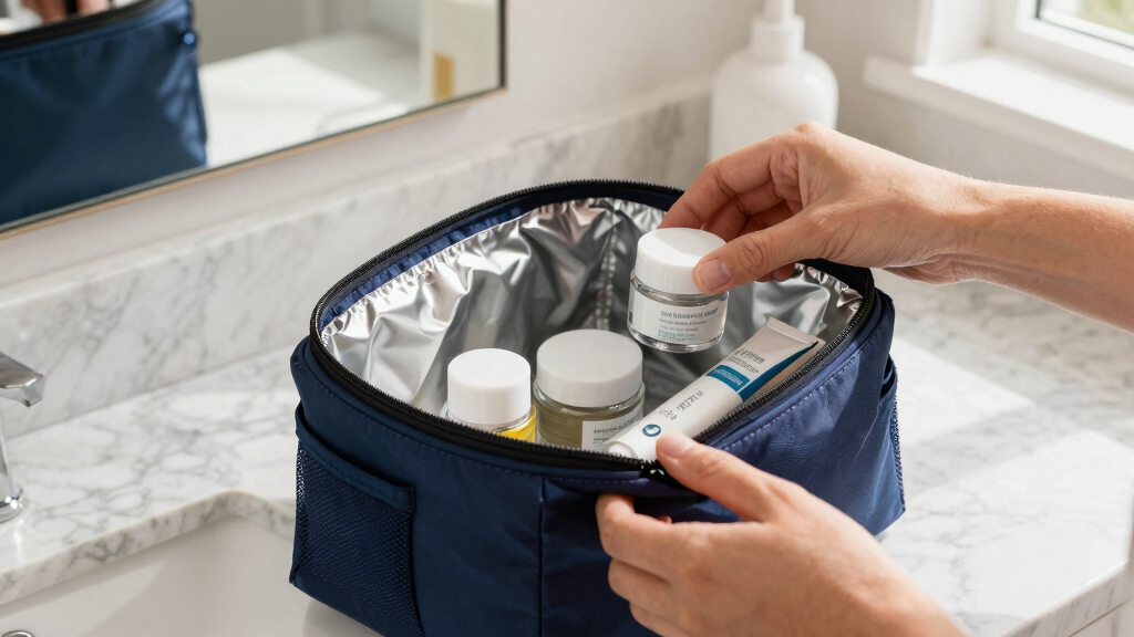 best insulated skincare travel bag