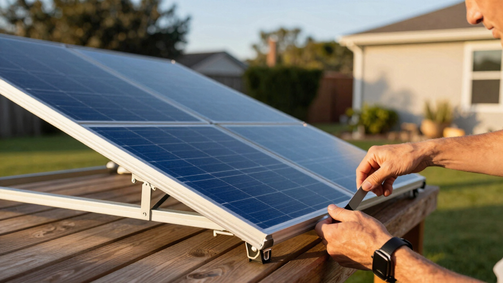 best rigid solar panel kit for backyard installation