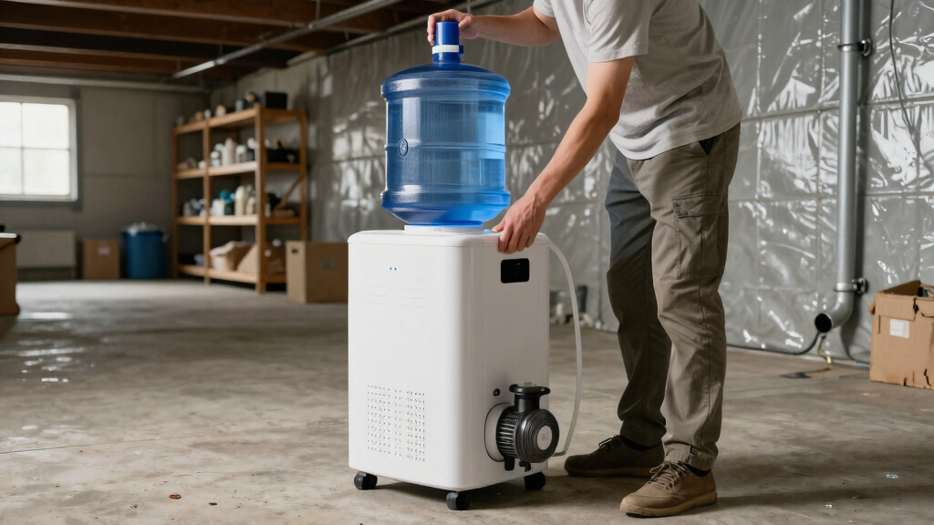 best dehumidifier for large basement with pump