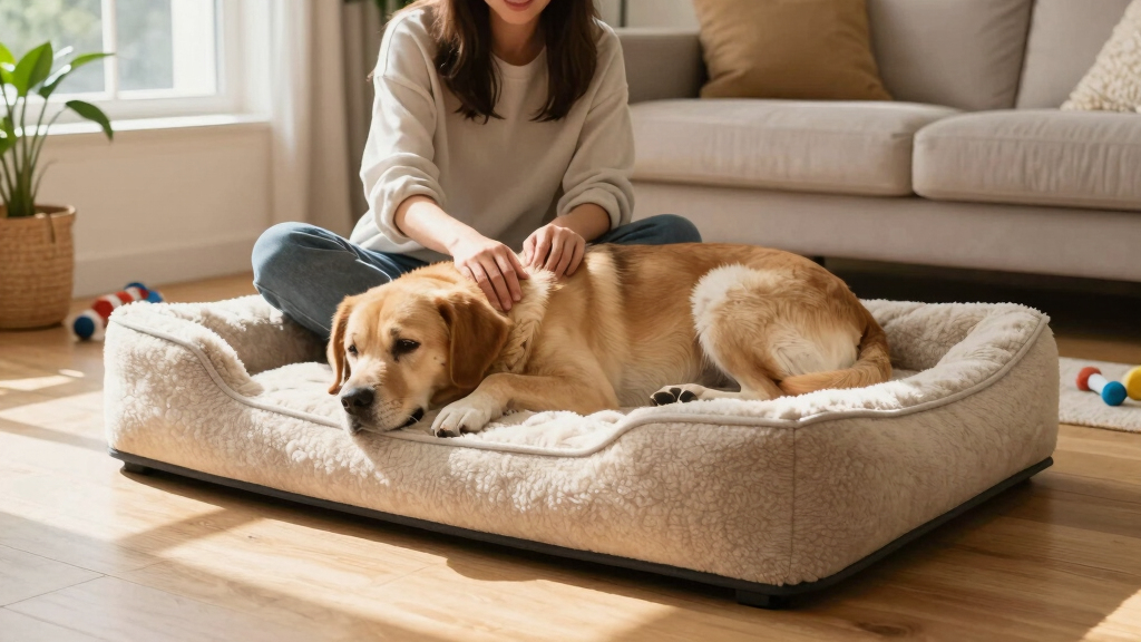 best calming dog bed for extra large dogs