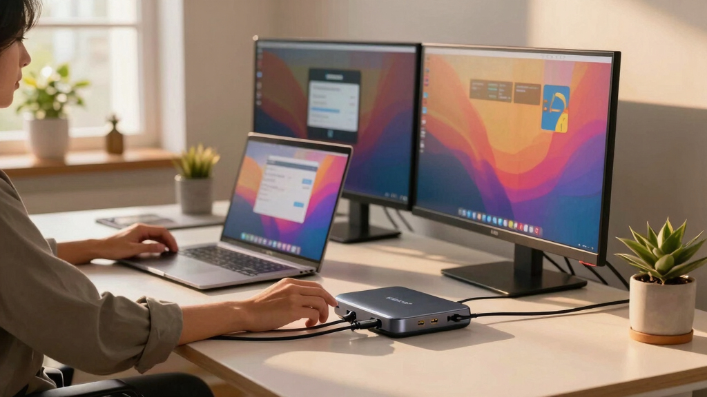 best usb4 docking stations for triple displays