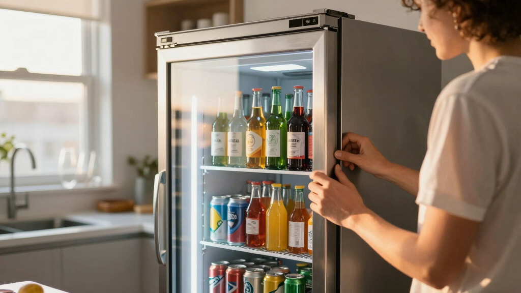 best freezerless refrigerators for beverage prep areas