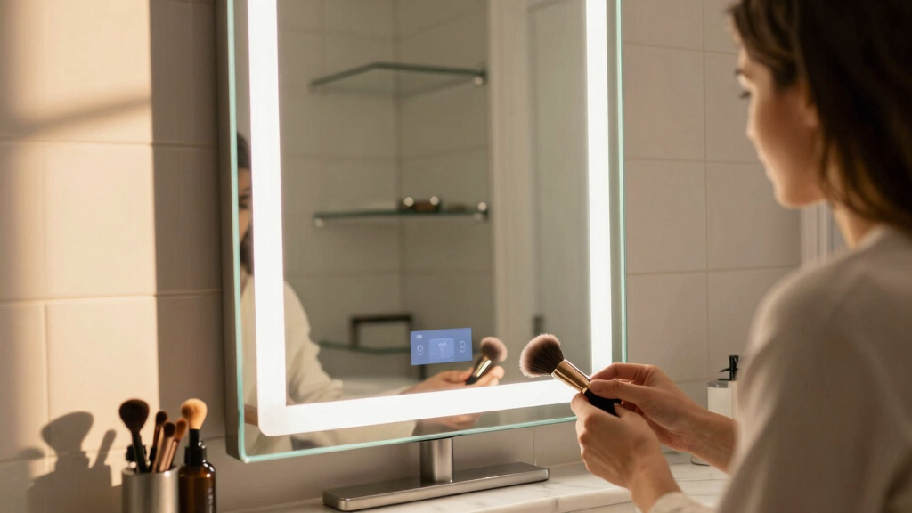 best smart vanity mirror with lights
