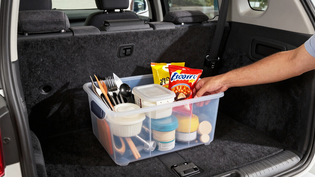 best SUV organizer for road trip kitchens
