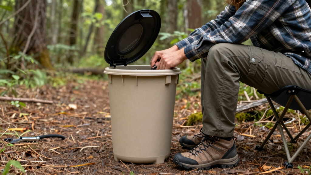 best portable composting toilet for camping