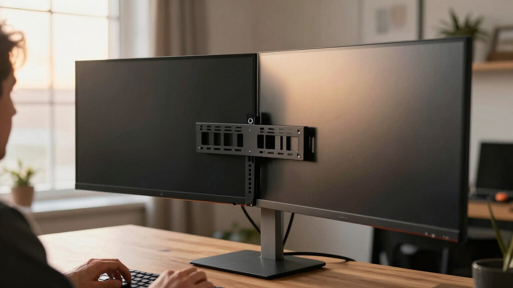 best dual monitor mount for heavy screens