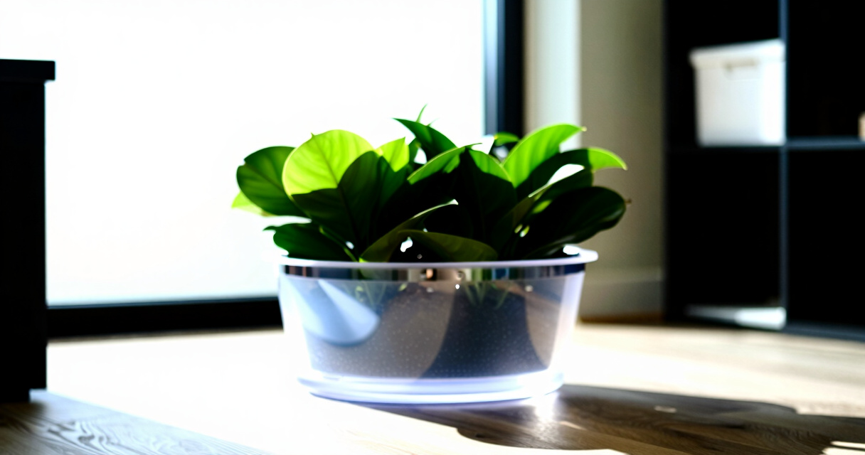 self watering planter large