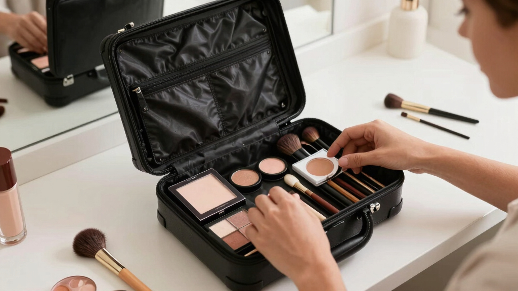 best professional makeup train case