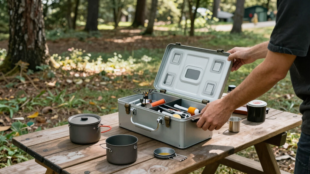 best camping kitchen box