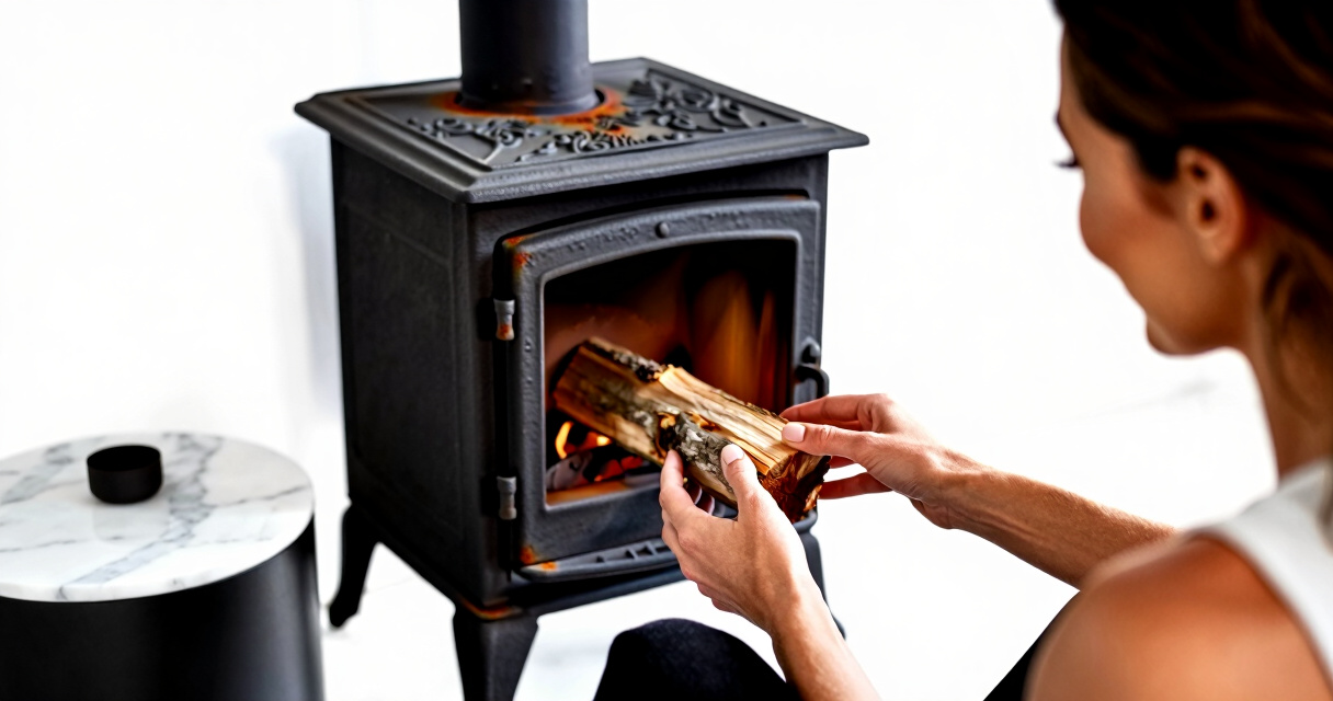 best cast iron small wood stove