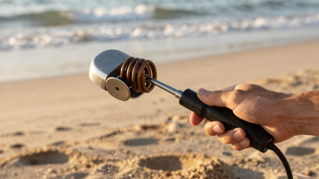 best waterproof metal detector for beach and gold