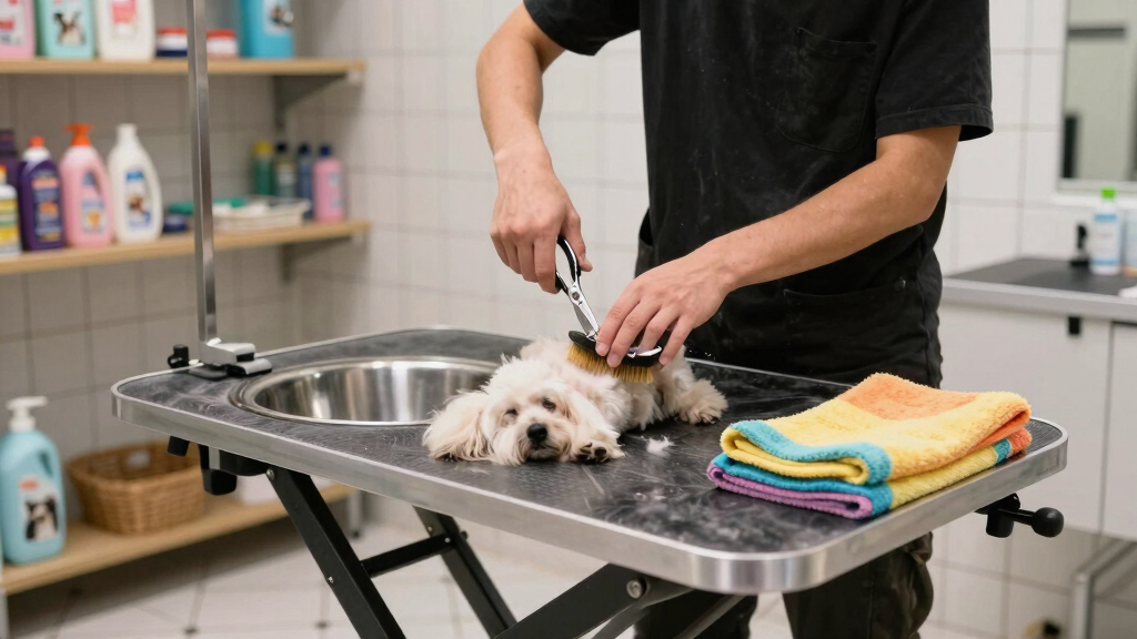 best hydraulic lift grooming table for dogs