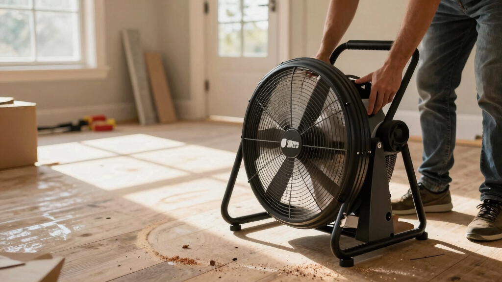 best commercial air mover fan for drying floors