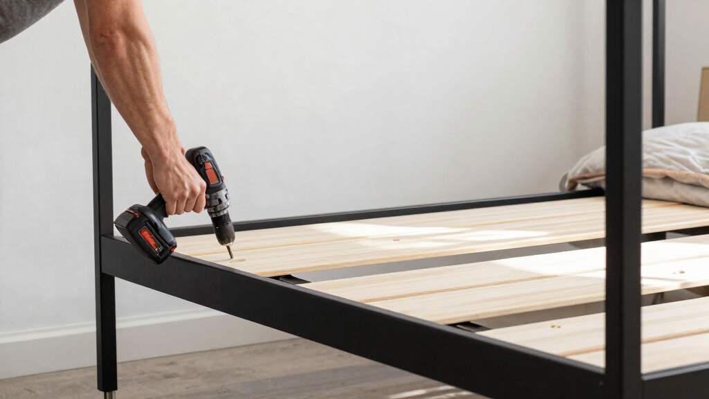 best canopy bed frame modern king