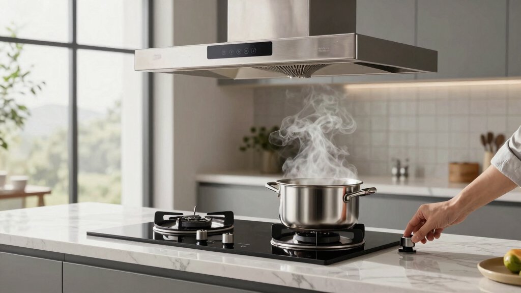 best cooktop with integrated downdraft