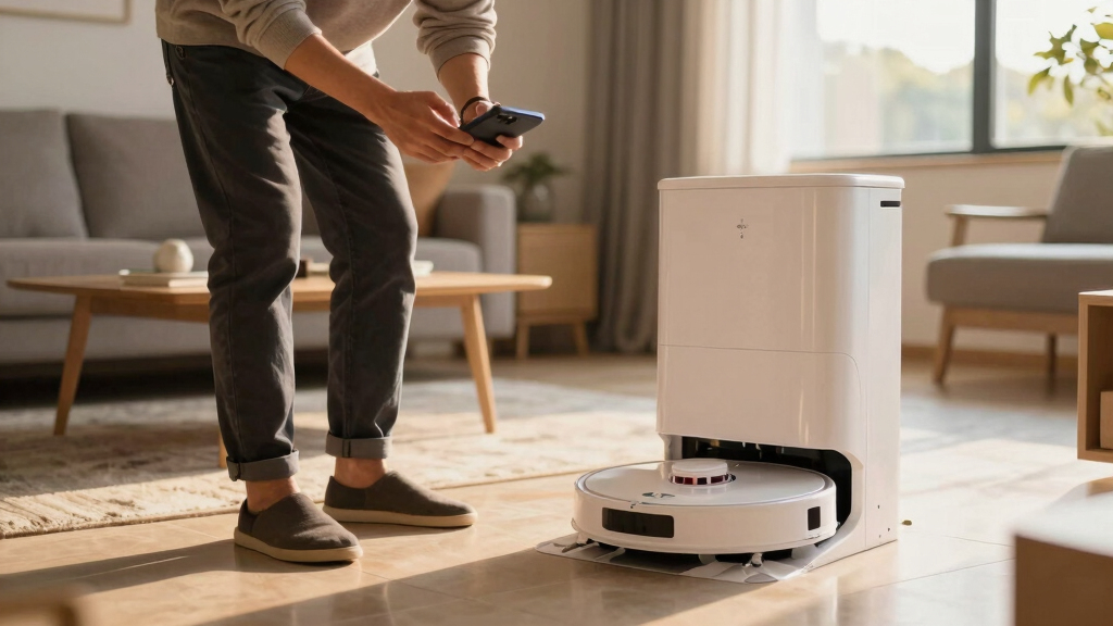 best robot vacuum and mop self emptying