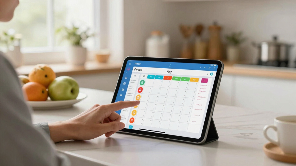 best tablets for shared custody calendars and notes
