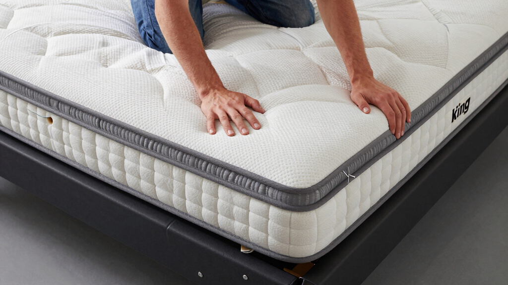 best king hybrid mattress for adjustable base