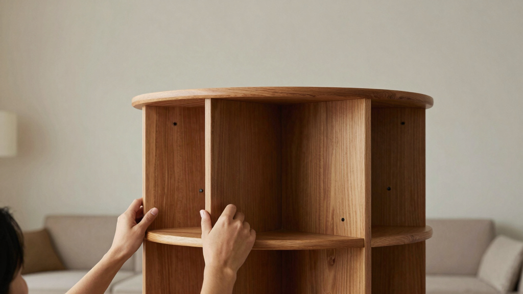 best rotating bookcases for room dividers