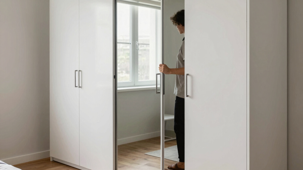 best mirrored wardrobe closet