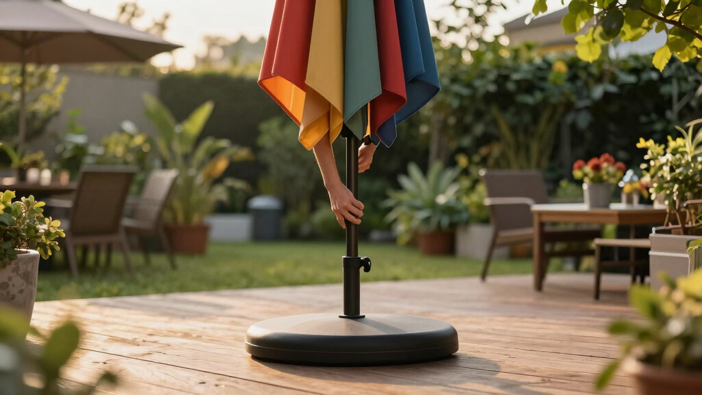 best patio umbrella with base