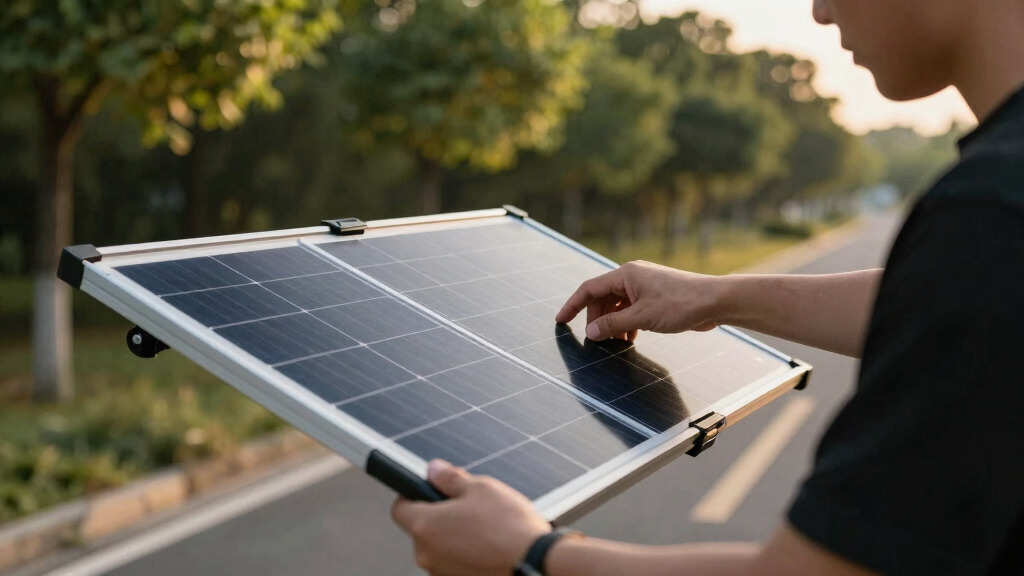 best folding solar panel for road trips