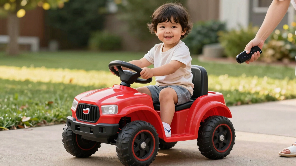 best 24v ride on truck with remote control