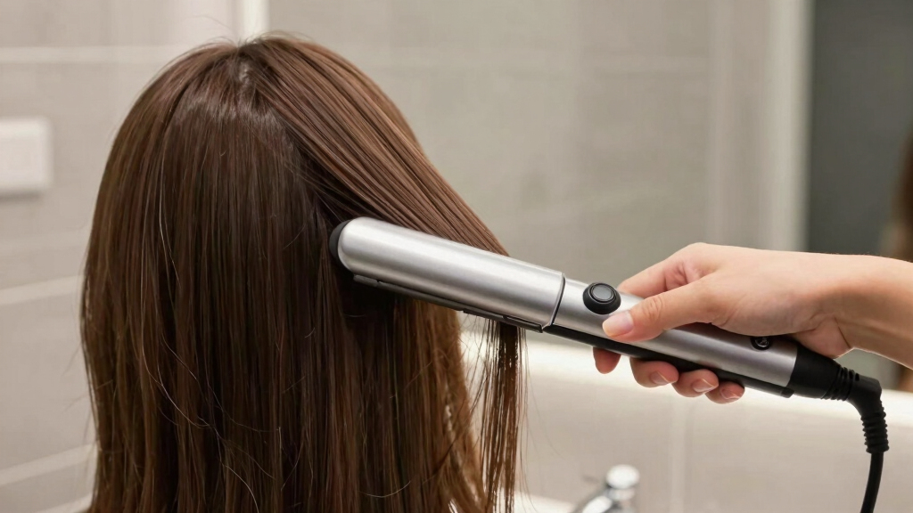 best titanium flat iron for long hair