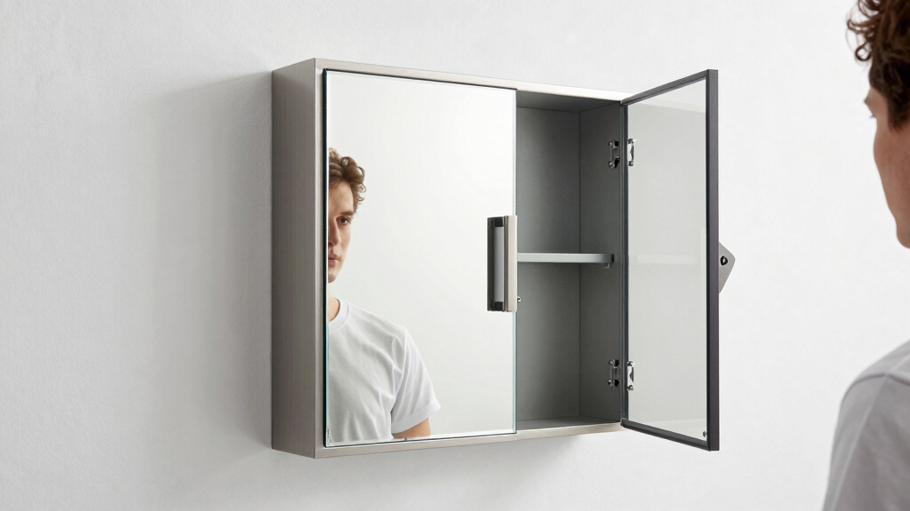 best wall safe mirror cabinet