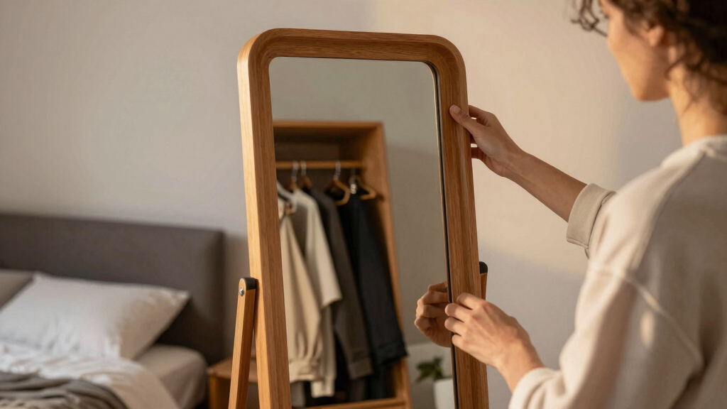 best full length mirrors with storage