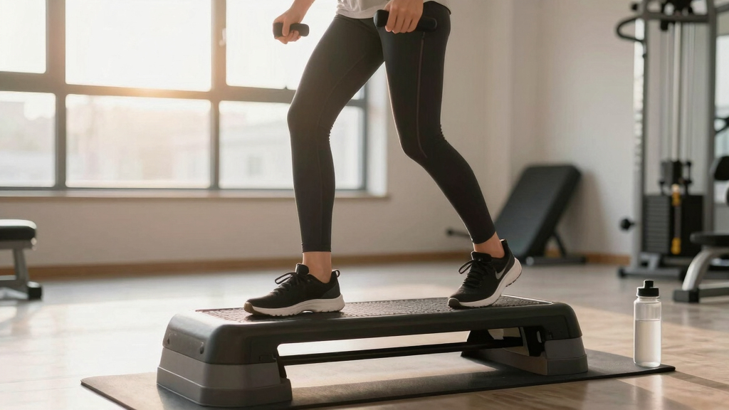 best stepper with handlebars commercial