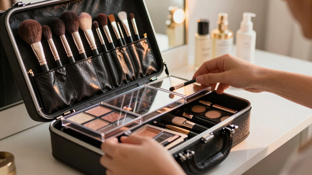 best professional makeup organizer cases