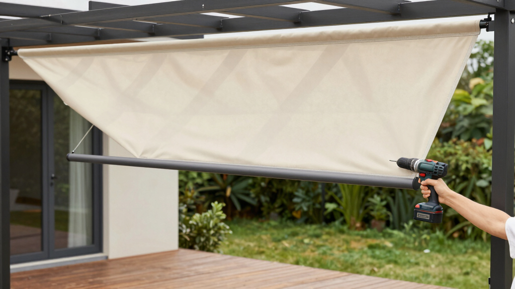 best retractable pergola canopy