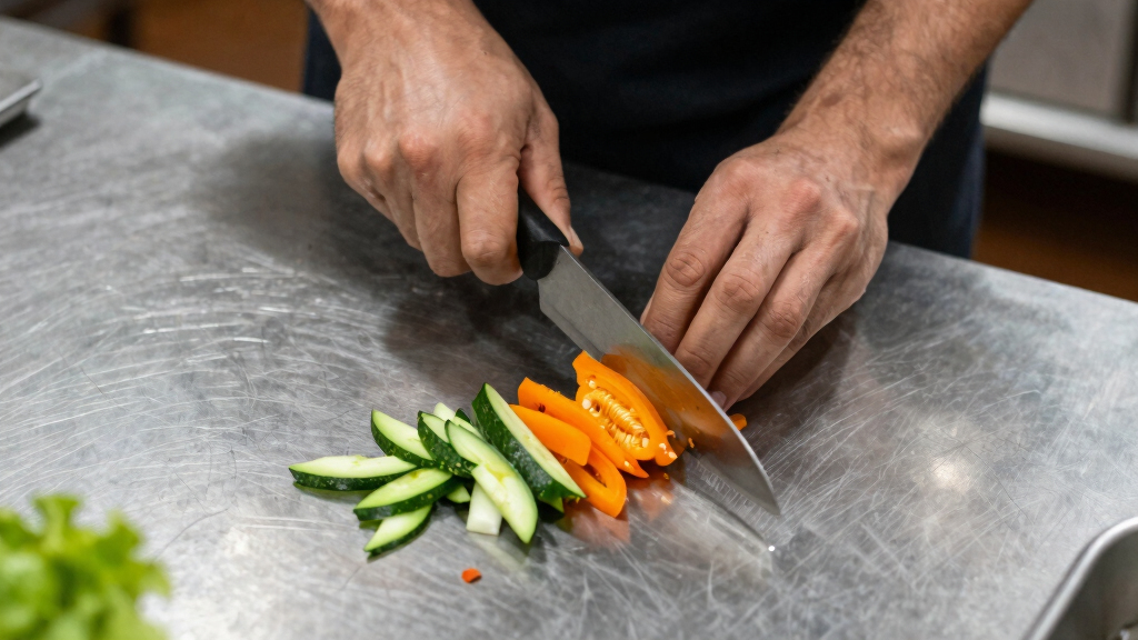 best stainless steel prep table for produce prep