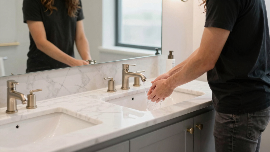best double sink bathroom vanities