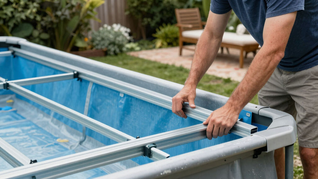 best steel frame above ground pool