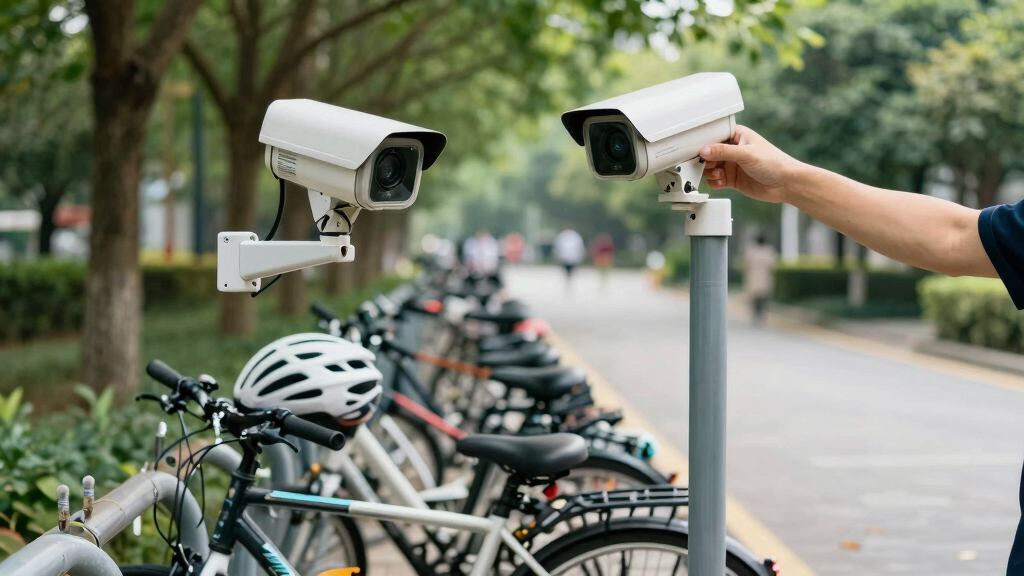 best outdoor security cameras for bike parking