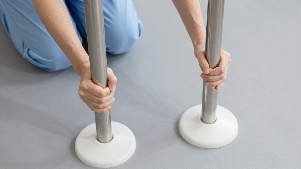 best floor to ceiling safety poles