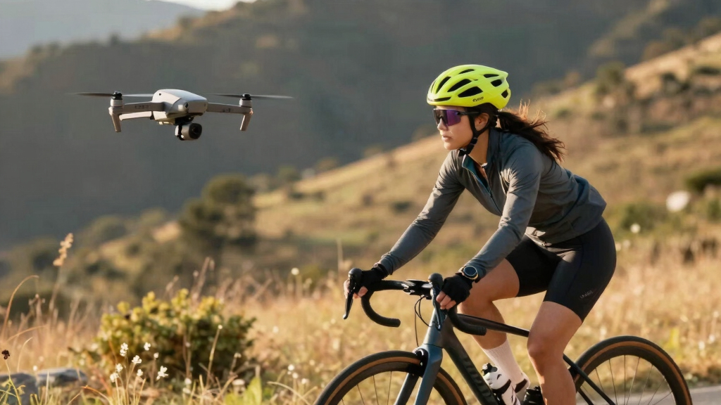 best drones for cycling footage