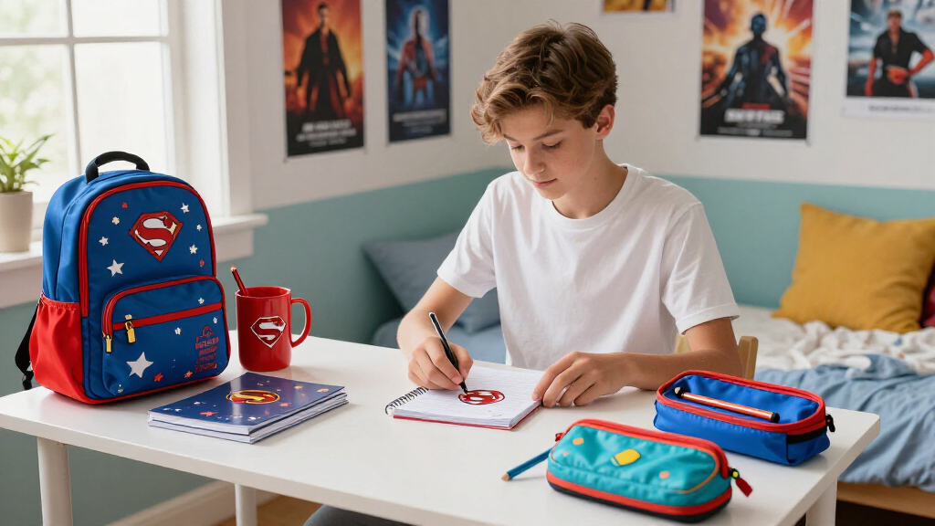 pop culture themed school supplies