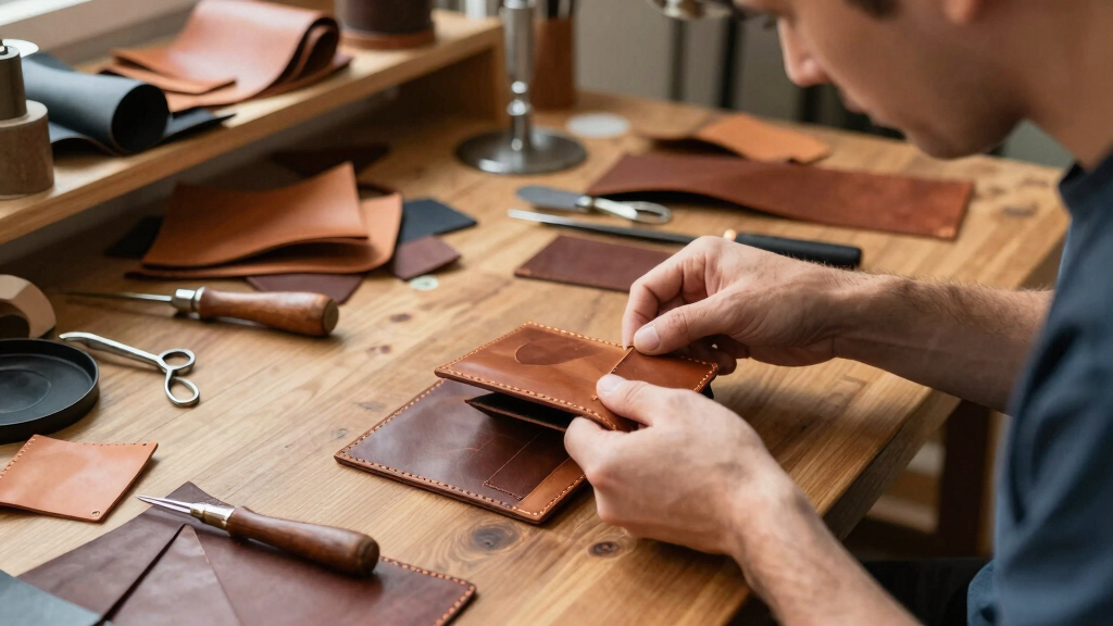 DIY leather craft kits for dads